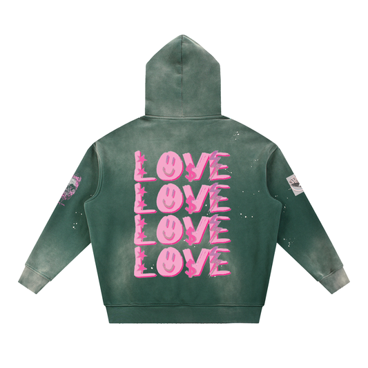 LuV Don't ¢ost a thang Vintage Hoodie
