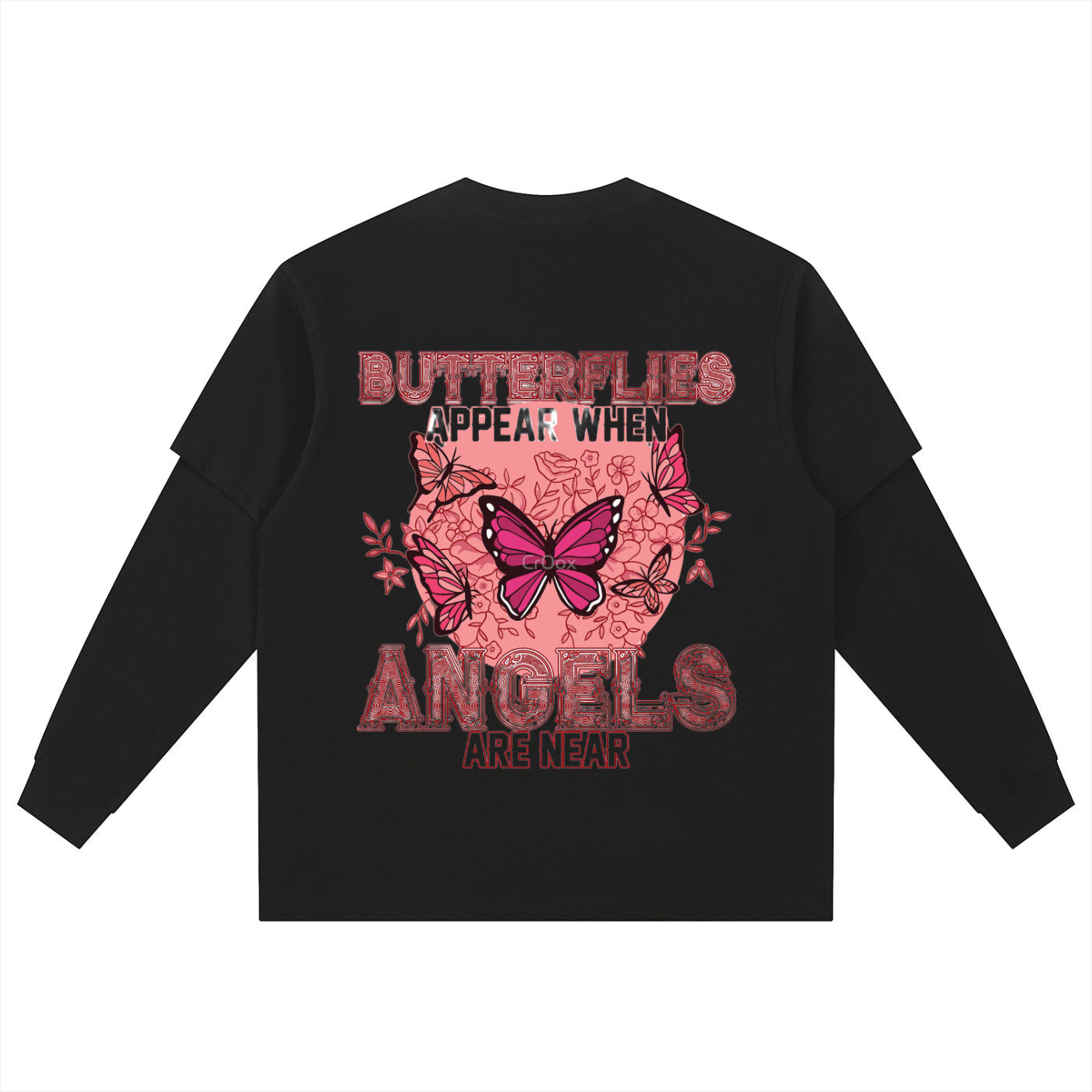Layered Long Sleeve Oversized Tee