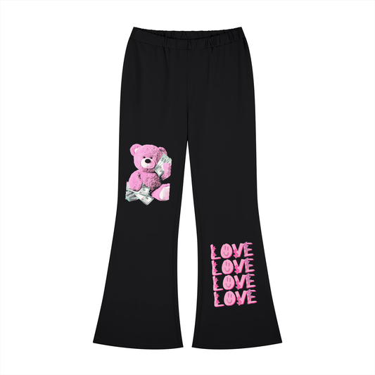 Women's Slim-Fit Flared Sweatpants