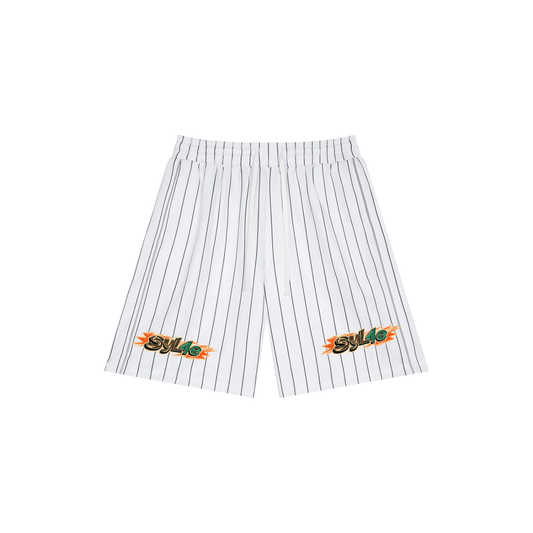 Unisex Striped Loose Fit Shorts