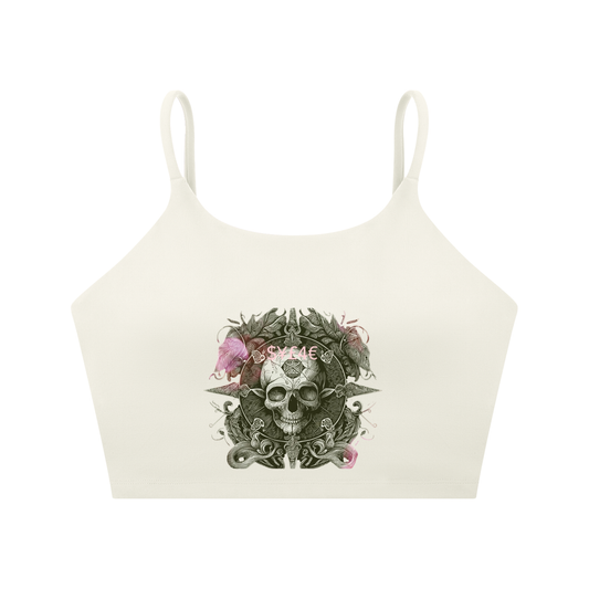 Spaghetti Strap Yoga Sports Bra