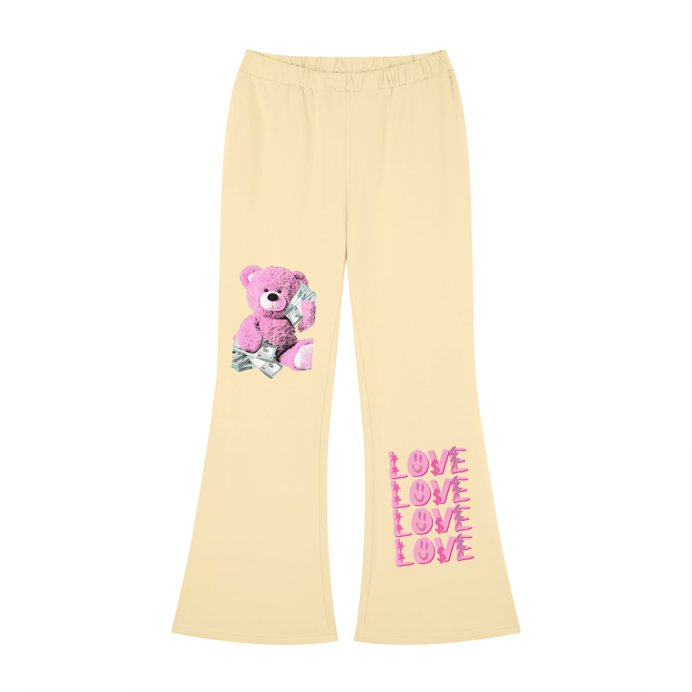 Women's Slim-Fit Flared Sweatpants