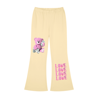 Women's Slim-Fit Flared Sweatpants