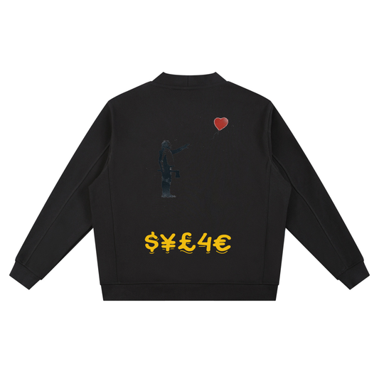 HBK/$¥£4€ Heavyweight Sweat Cardigan
